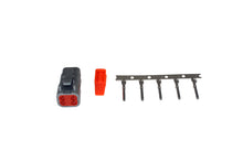 画像をギャラリービューアに読み込む, AEM DTM Style 4-Way Receptacle Connector Kit with 5 Female Pins