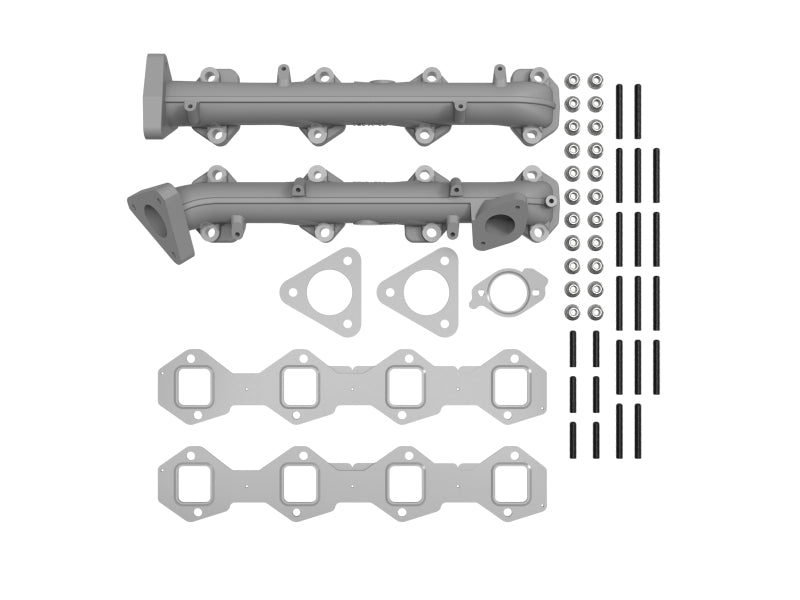aFe BladeRunner Ported Ductile Iron Exhaust Manifold Ford Diesel Trucks 11-14 V8-6.7L (td)