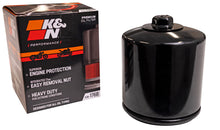 画像をギャラリービューアに読み込む, K&amp;N 21-24 Harley-Davidson Sportster S Spin-On Oil Filter - Black