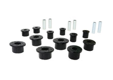 画像をギャラリービューアに読み込む, Whiteline 2003-2009 Dodge Ram 2500 Spring - Eye Front/Rear And Shackle Bushing