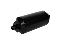 画像をギャラリービューアに読み込む, Aeromotive In-Line Filter - (AN-6 Male) 10 Micron Fabric Element Bright Dip Black Finish