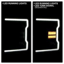 画像をギャラリービューアに読み込む, Spyder Signature 20-22 Ford F250/F350 (Halogen) Proj. Headlights - Black (PRO-YD-FS20HALSI-SEQ-BK)
