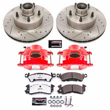 画像をギャラリービューアに読み込む, Power Stop 79-86 Buick LeSabre Front Z26 Street Warrior Brake Kit w/Calipers