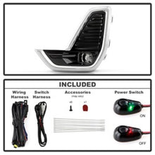 画像をギャラリービューアに読み込む, Spyder 20-23 GMC Acadia OEM LED Fog Light w/ Switch - Clear (FL-GAC2020-LED-C)