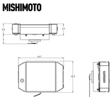 画像をギャラリービューアに読み込む, Mishimoto Universal Drag Race Performance Aluminum Radiator - Natural