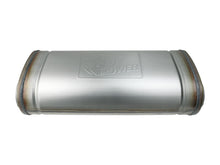 画像をギャラリービューアに読み込む, aFe MACH Force-Xp Muffler 2-1/2 IN Dual Inlet/Dual Outlet 5 IN H x 8 IN W x 18 IN L - Oval Body