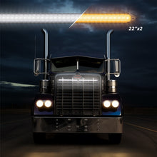画像をギャラリービューアに読み込む, XK Glow 22In Switchback Grill Lights with Start-up Animation &amp; Sequential Turn Signals