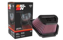 画像をギャラリービューアに読み込む, K&amp;N 20-23 Yamaha YZF R1/M 998 Replacement Air Filter