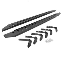 画像をギャラリービューアに読み込む, Go Rhino 99-16 Ford F-250 / F-350 Super Cab 4DR RB20 Slim Running Boards Kit (w/Brackets) - Tex. Blk