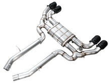 画像をギャラリービューアに読み込む, AWE Tuning 20-25 BMW X3 M/M Comp (F97) AWD SwitchPath Axle-Back Exhaust - Diamond Black Tips