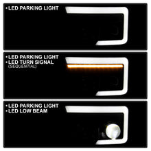 画像をギャラリービューアに読み込む, Spyder 07-09 Toyota Tundra Projector Headlights - Black (PRO-YD-TTU07V3PL-SEQ-BK)