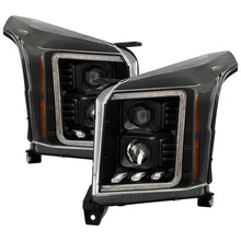 画像をギャラリービューアに読み込む, Spyder 15-20 GMC Yukon  Halogen Model Only Projector Headlights - Black (PRO-YD-GY15HALSI-SBSEQ-BK)