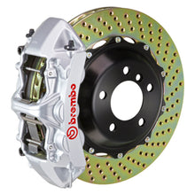 画像をギャラリービューアに読み込む, Brembo 07-17 LS460/LS460L/LS600h L Front GT BBK 6 Piston Cast 380x32 2pc Rotor Drilled-Silver