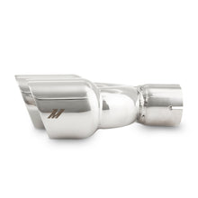 画像をギャラリービューアに読み込む, Mishimoto Dual Offset Tips 2.5in Inlet 3in Outlet Slash Cut - Polished