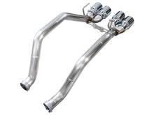 画像をギャラリービューアに読み込む, AWE Tuning C6 Chevrolet Corvette Z06/ZR1 Track Edition Axle-Back Exhaust w/ Chrome Silver Tips