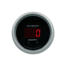 画像をギャラリービューアに読み込む, Autometer 52.4mm Black Switchable 0-1600 PSI / 0-110 BAR Vacuum/Boost Sport-Comp Elite Digital Gauge
