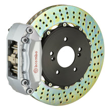 画像をギャラリービューアに読み込む, Brembo 08-14 C-Class (Excl 4MATIC/AMG) Rr GT BBK 4Pis Cast 2pc 328x28 2pc Rotor Drilled-Black