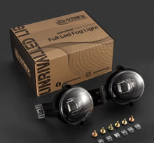 画像をギャラリービューアに読み込む, AlphaRex 02-08 Dodge Ram 1500/03-09 Ram 2500/3500 DoubleTap Dual Color LED Proj Fog Lights - Wt/Ambr