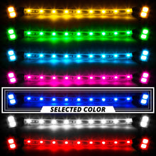 画像をギャラリービューアに読み込む, XK Glow Single Color XKGLOW LED Accent Light Motorcycle Kit Blue - 8xPod + 2x8InStrips