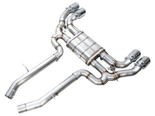 画像をギャラリービューアに読み込む, AWE Tuning 20-25 BMW X3 M/M Comp (F97) AWD SwitchPath Axle-Back Exhaust - Chrome Silver Tips