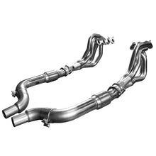 画像をギャラリービューアに読み込む, Kooks 15-26 Mustang GT/DH 5.0L 4V 1-7/8 x3  SS Headers w/Ultra Green Catted Conn Pipe/w OEM Adapters