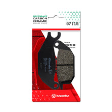画像をギャラリービューアに読み込む, Brembo OE Malaguti Spectre/Yamaha Tricity Carbon Ceramic Brake Pad - Rear