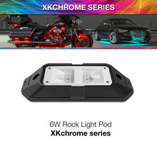 画像をギャラリービューアに読み込む, XK Glow XKchrome Low Profile Ultra Bright Rock Light Pod 6W