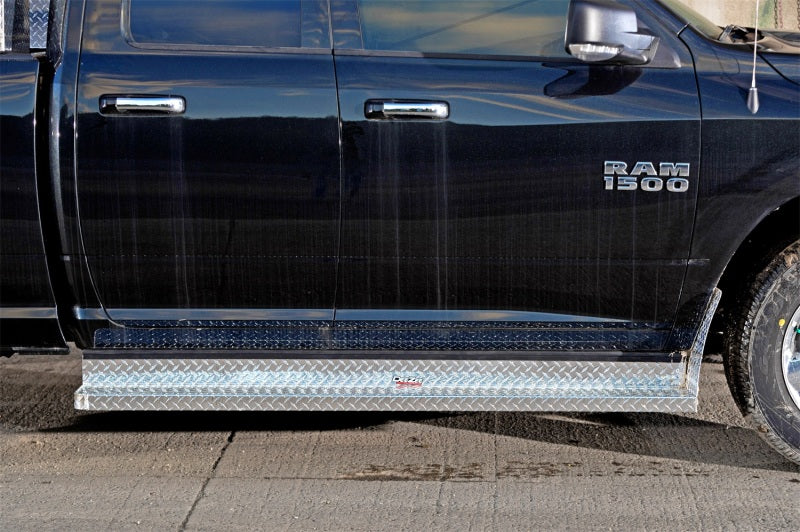 Dee Zee 08-14 Ford Econoline/E-Series Van Running Board Cab Section Brite-Tread Aluminum (Frt Door)