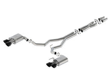 画像をギャラリービューアに読み込む, Ford Racing 2024 Mustang Dark Horse 5.0L Extreme Active Cat-Back Exhaust - Black Tip