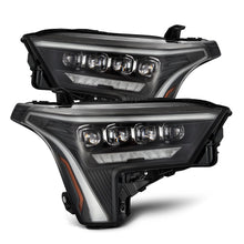 画像をギャラリービューアに読み込む, AlphaRex 22-23 Toyota Tundra NOVA-Series Headlights Black w/Amber DRL - Req 810029 OR 810030