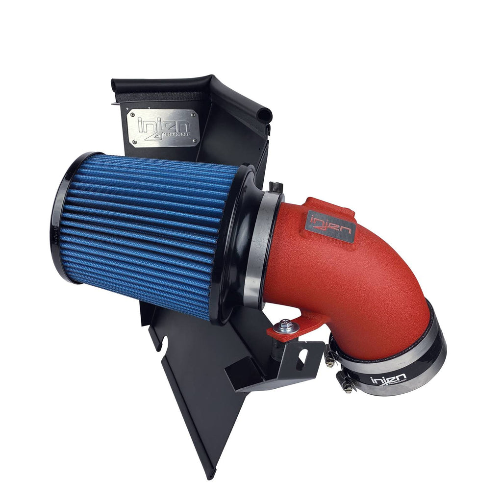 Injen 19-20 BMW Z4 / 2020 Toyota Supra 3.0L Turbo Intake and Charge Pipe Power Package - Wrinkle Red