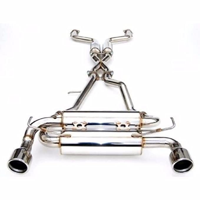 Invidia 03-06 Infiniti G35 Coupe Gemini Rolled Stainless Steel Tip Cat-back Exhaust