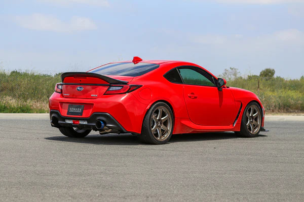 REMARK 2022 Subaru BRZ Cat-Back Exhaust - R1 Spec Single-Exit Full Titanium (Resonated)