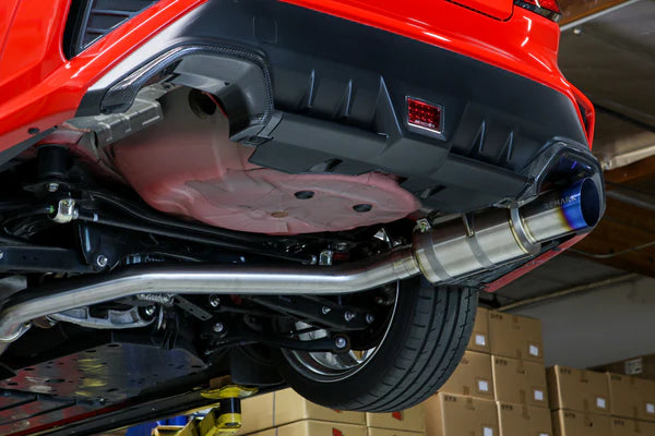 REMARK 2022+ Subaru WRX VB Catback Exhaust - R1 Spec Single-Exit Full Titanium (Resonated)