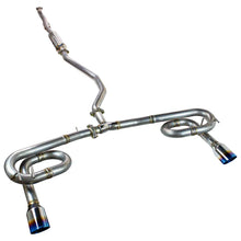 画像をギャラリービューアに読み込む, Remark 2022+ Honda Civic Sport Sedan (FE2) Cat-Back Exhaust - Dual Burnt Stainless Steel Tips