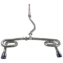 画像をギャラリービューアに読み込む, Remark 2022+ Honda Civic Sport Sedan (FE2) Cat-Back Exhaust - Dual Burnt Stainless Steel Tips