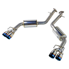画像をギャラリービューアに読み込む, REMARK 17-20 Lexus IS200/300/350 Axle Back Exhaust - SS Double Wall Burnt Tip (Muffler Version)