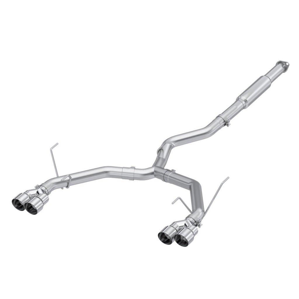 MBRP 2022+ Subaru WRX 3in Cat-Back Dual Split Rear Quad Tips Race Profile Exhaust