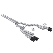 画像をギャラリービューアに読み込む, MBRP 2024+ Ford Mustang 5.0L T304 SS 3in Cat-Back Exhaust w/ Quad Carbon Fiber Tips (Valve Delete)