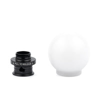 画像をギャラリービューアに読み込む, POCO Insulated Low-Profile Shift Knob in White (M10X1.5)