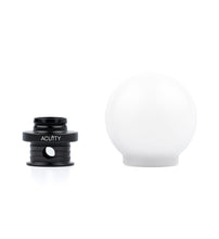 画像をギャラリービューアに読み込む, POCO Insulated Low-Profile Shift Knob in White (M10X1.5)