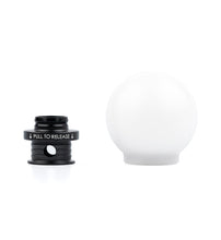 画像をギャラリービューアに読み込む, POCO Insulated Low-Profile Shift Knob in White (M10X1.5)