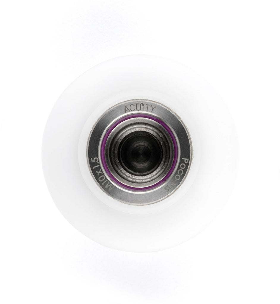 POCO Insulated Low-Profile Shift Knob in White (M10X1.5)