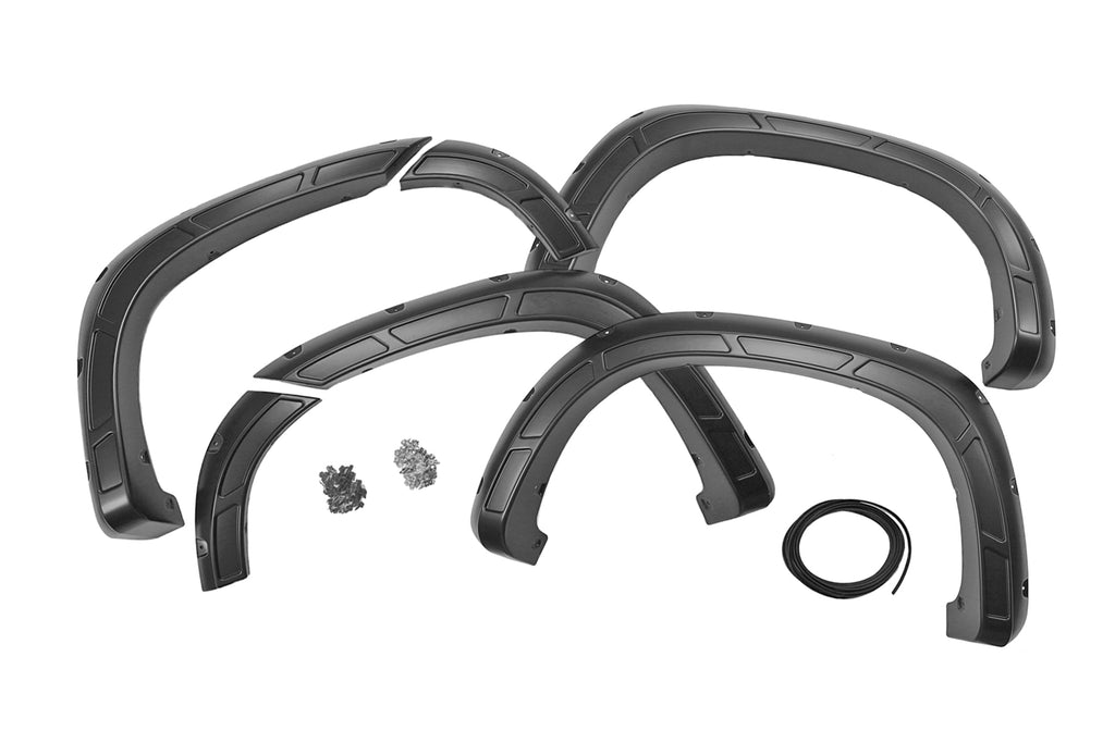 Fender Flares | Defender | G9K Satin Steel | Chevy Silverado 1500 2WD/4WD (2019-2026 & Refresh)
