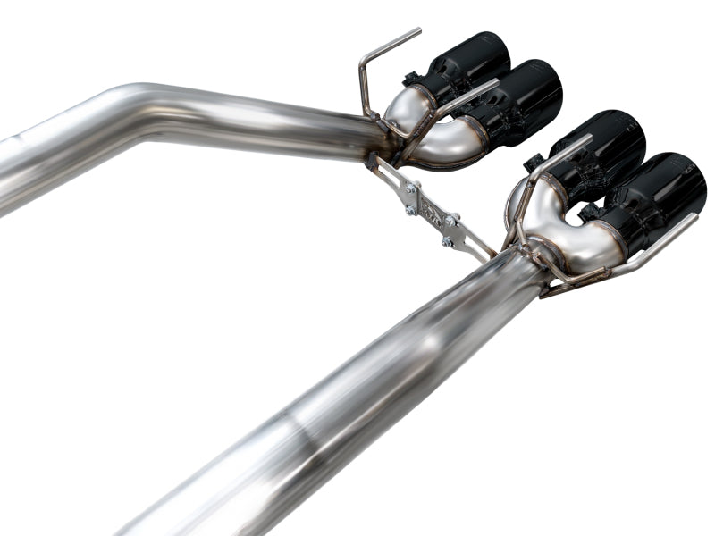 AWE Tuning 05-07 C6 Chevrolet Corvette 6.0L Track Edition Axle-Back Exhaust w/ Diamond Black Tips