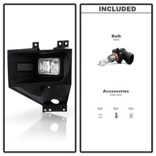 画像をギャラリービューアに読み込む, Spyder 17-19 Ford F250/F350 SD OEM Style LED Left Fog Light w/Switch - Clear (FL-FF25017-L)