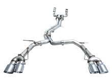 画像をギャラリービューアに読み込む, AWE Tuning 19-23 Audi C8 S6/S7 2.9T V6 AWD Track Edition Exhaust - Chrome Silver Tips