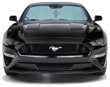 画像をギャラリービューアに読み込む, Covercraft 65-70 Ford Mustang Custom UVS100 Sunscreen w/ Black Mustang Logo
