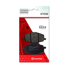 画像をギャラリービューアに読み込む, Brembo OE Mbk Flame/Yamaha Dt/Yamaha Tzr/Yamaha Xc/Yamaha Crypton Carbon Ceramic Brake Pad - Rear