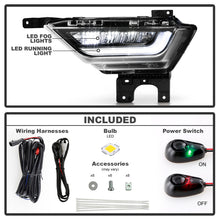 画像をギャラリービューアに読み込む, Spyder 21-23 Ford F150 OEM Style Full LED Fog Lights w/ Switch FL-FF1502021-LED-C